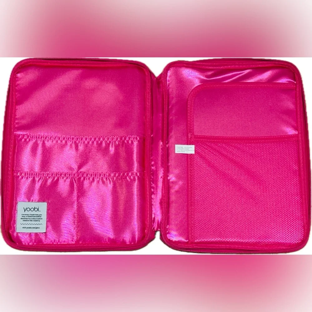 COPY - Yoobi Satin Document Organizer/Laptop Cover with Fun Print